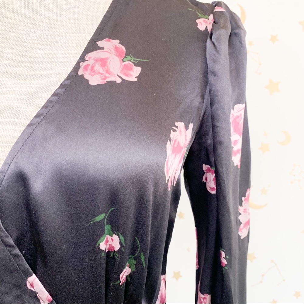 NEW Reformation Toronto Floral Midi Slit Dress - Picture 6 of 16